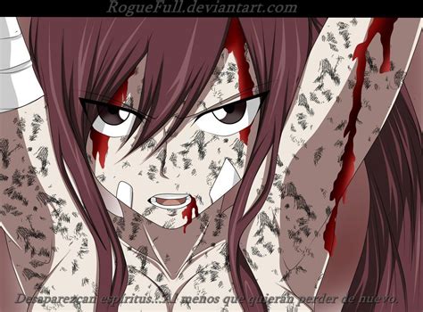 10 Clear Heart. Erza's clear heart armor will always be a fan favorite and not just due to how revealing the top is. While certainly skimpy, the armor has a great emotional tie to it, being the first time that Erza let her guard down and opened her heart to her friends. This art by Carlos helps capture a different emotion though, one of full fury.